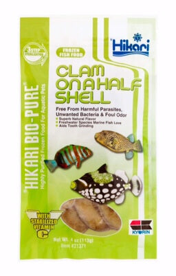 Hikari Frozen Clams on a Half Shell
