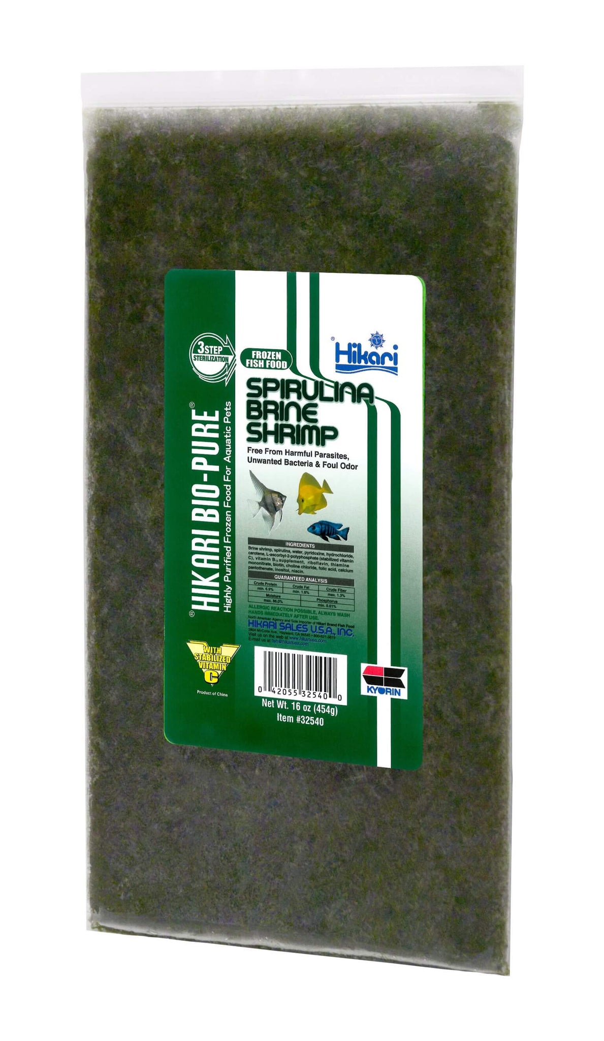 Hikari Frozen Spirulina Brine Shrimp