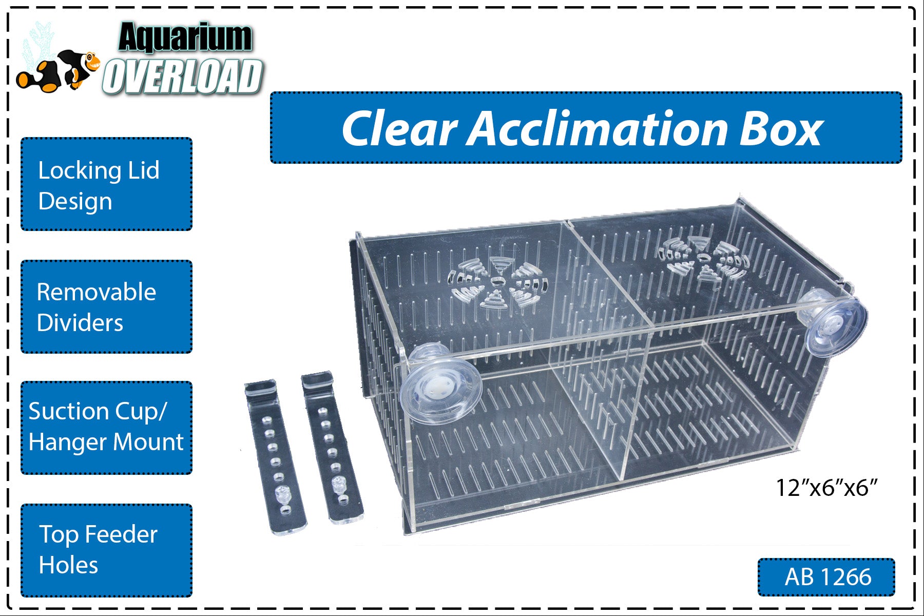 Aquarium Overload Acclimation Boxes