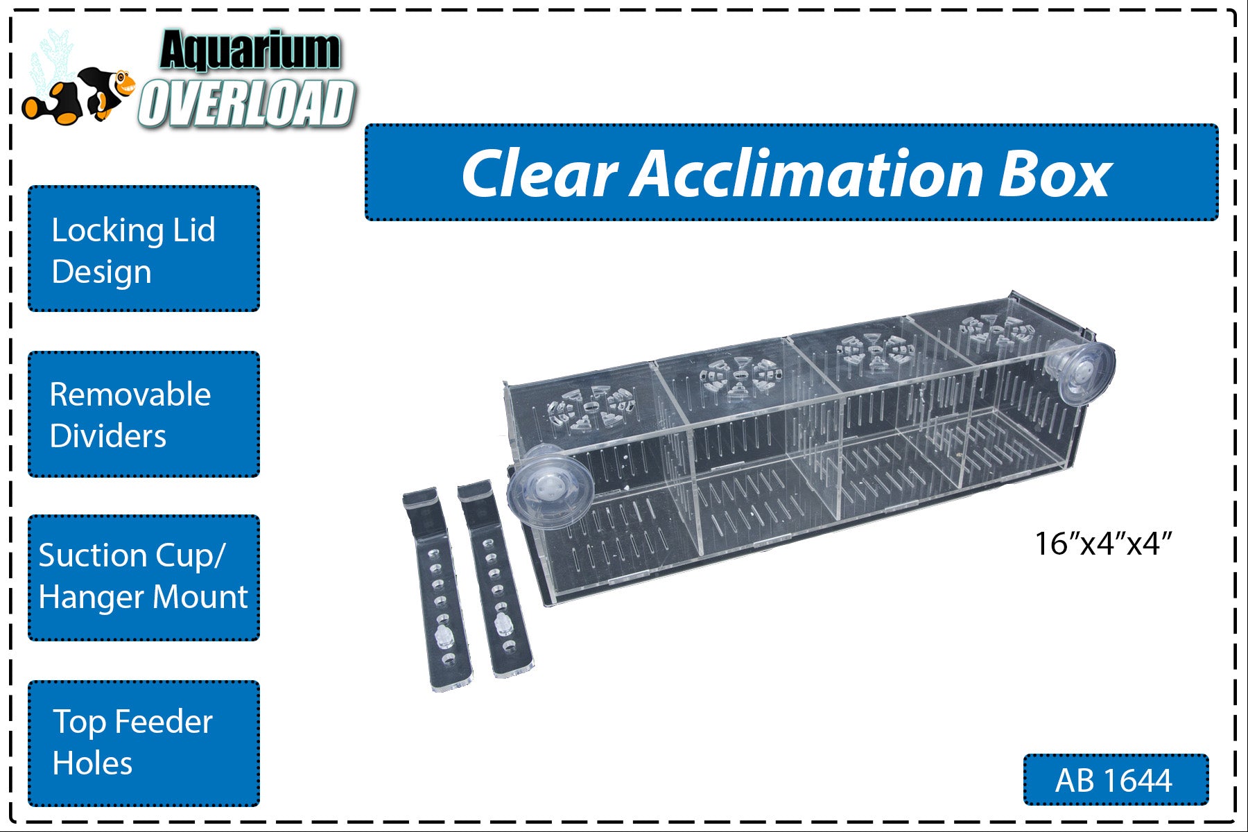 Aquarium Overload Acclimation Boxes