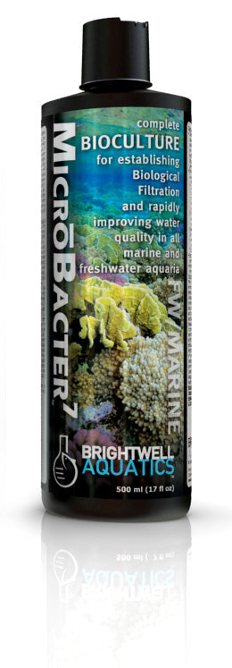 MicrōBacter7 - Complete Bioculture for Marine and FW Aquaria