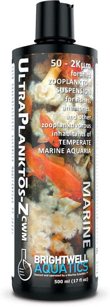Brightwell UltraPlanktos-Z - Amino Acid-Enhanced Zooplankton and Macroparticulate Blend for Tropical Marine Aquaria
